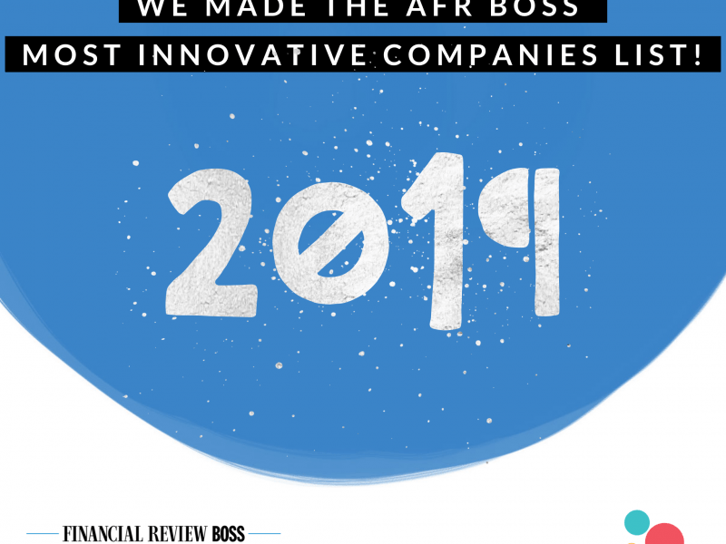 Feature image AFR Most Innovative Companies List 2019