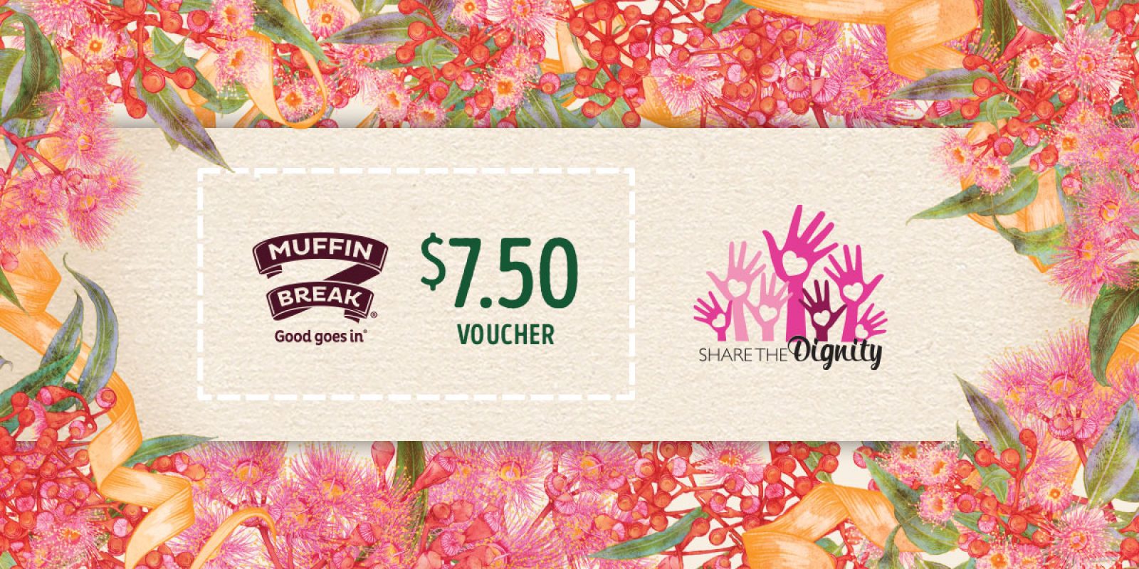 Purchase Muffin Break Voucher to Support National Charity Partner