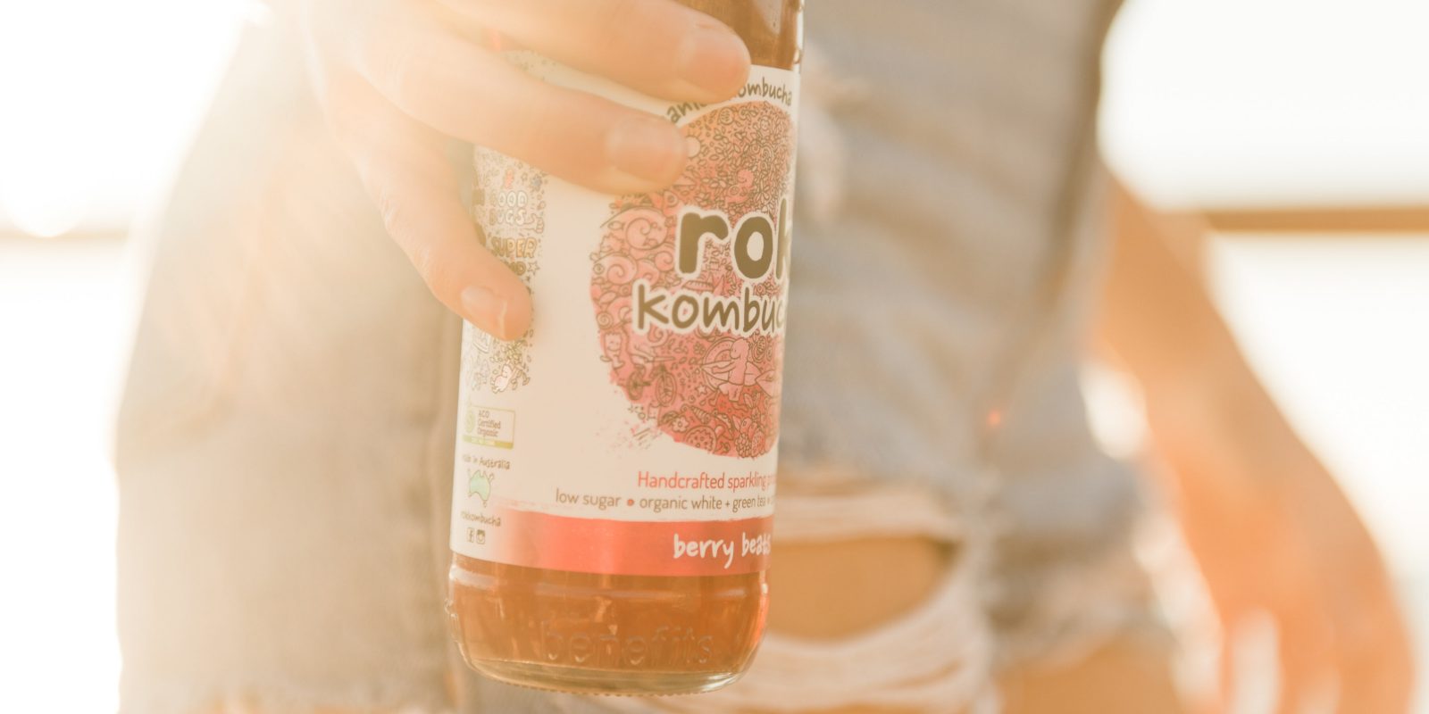 Muffin Break Partnership with rok Kombucha