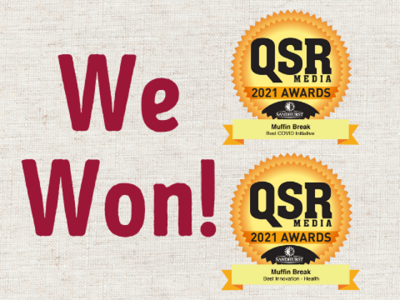 Muffin Break wins twice at QSR Media Awards