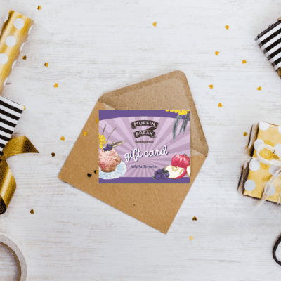 Muffin Break Introduces E-Gift Cards & Corporate Gifting!