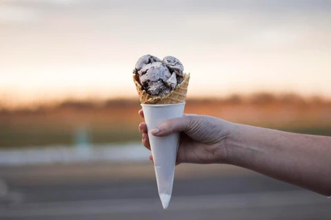 Cookies and Cream Coffee Ice Cream