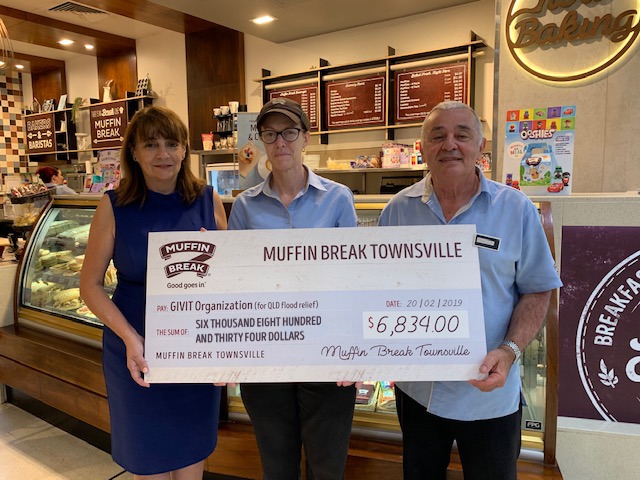 Muffin Break Contributes to Townsville Flood Assistance