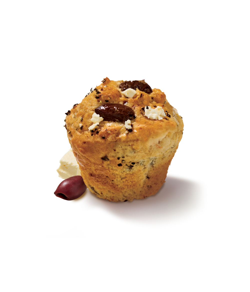 Olive & Fetta Muffin