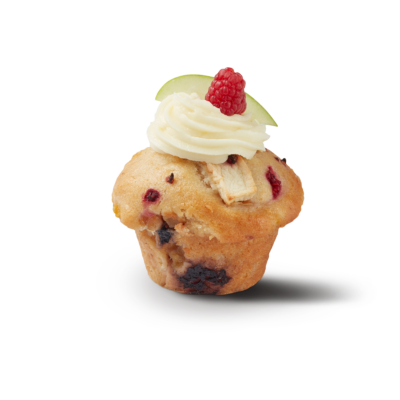 Raspberry Apple Muffin