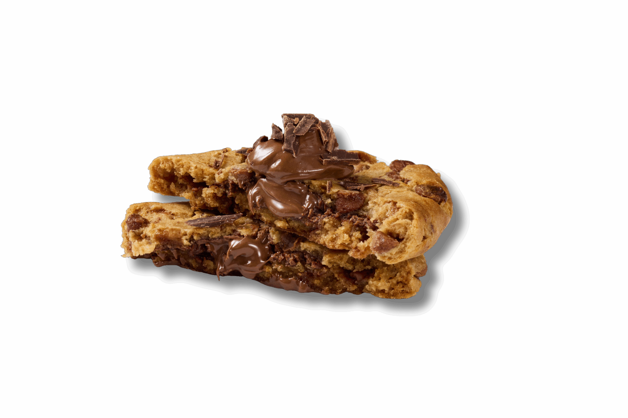 Milk Choc Hazelnut Loaded Cookie with Garnish