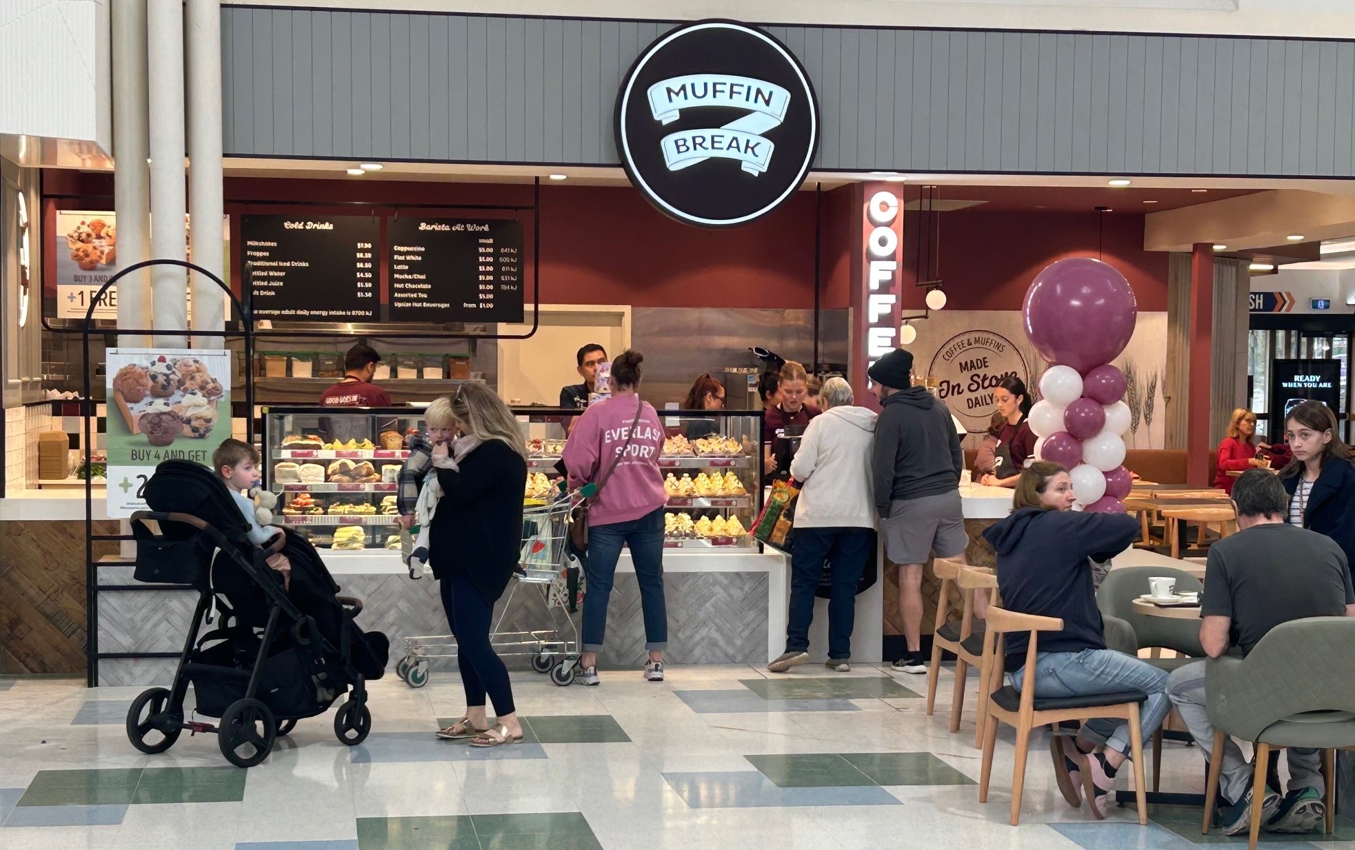 New Store, Expert Hands, Muffin Break Warwick Grove Opens Its Doors