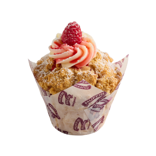Raspberry Crumble Muffin