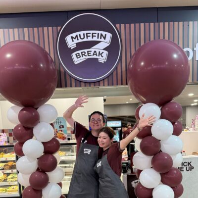 Muffin Break steams ahead at Brisbane Central Station!