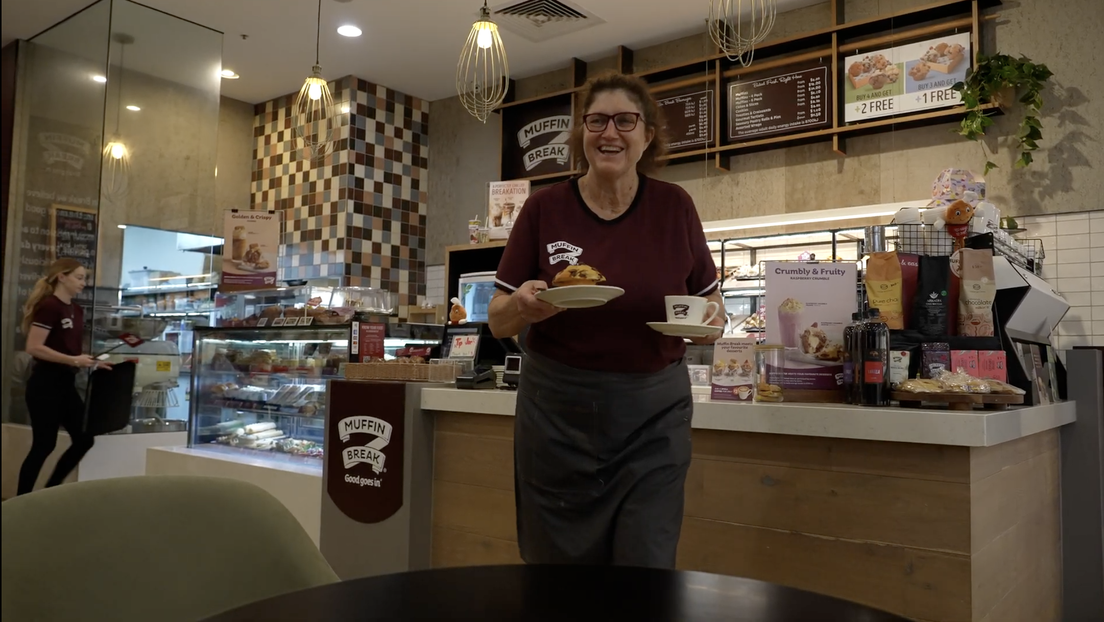 Sally, Muffin Break Franchisee