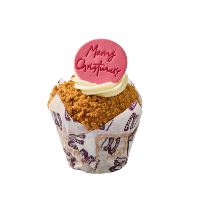 White Choc & Gingerbread Muffin