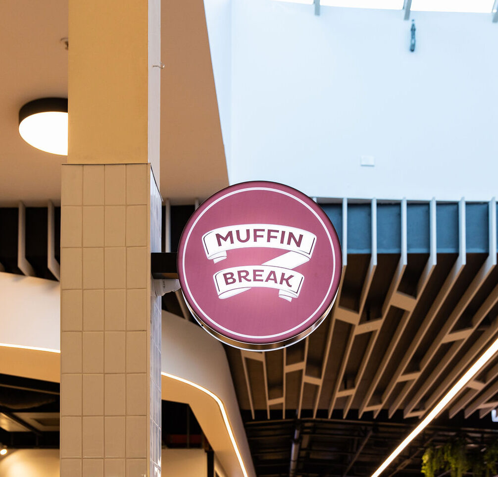 Richmond Mall Reopens. Muffin Break Leads the Way.